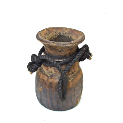 Wazon z drewna egzotycznego Dzban 20x13cm